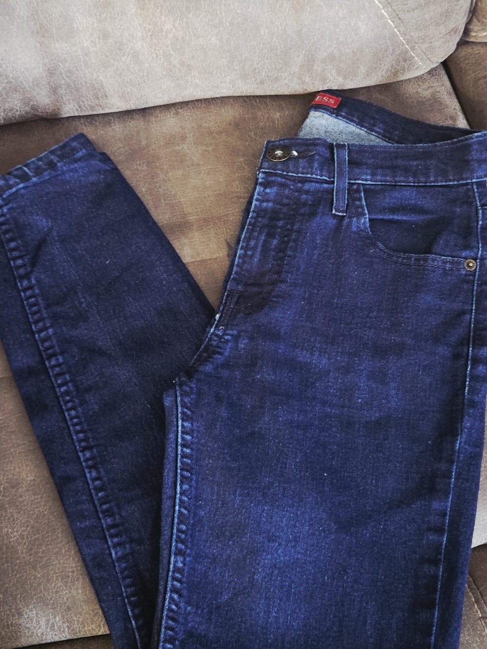 Guess Men's Skinny Jeans in Deep Indigo